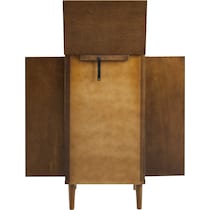 lorilynn dark brown armoire   