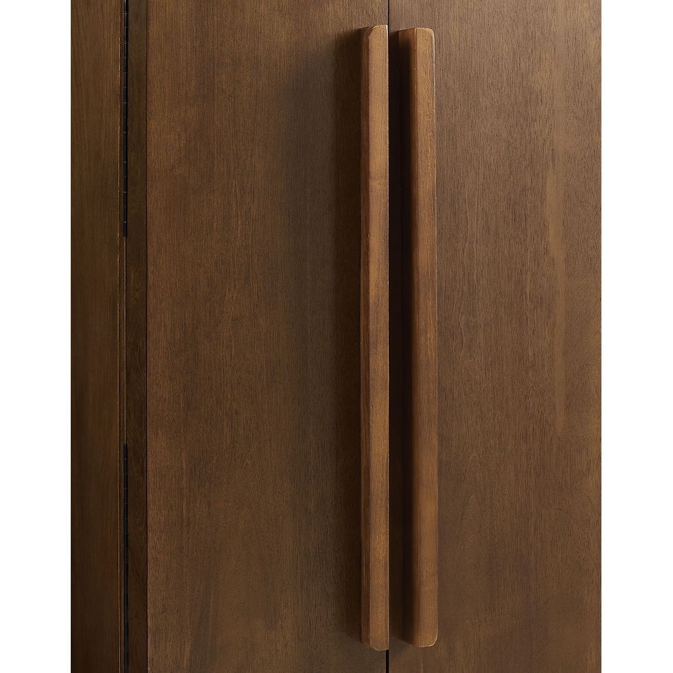 lorilynn dark brown armoire   