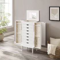 lorilynn white armoire   
