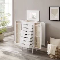 lorilynn white armoire   