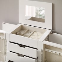 lorilynn white armoire   