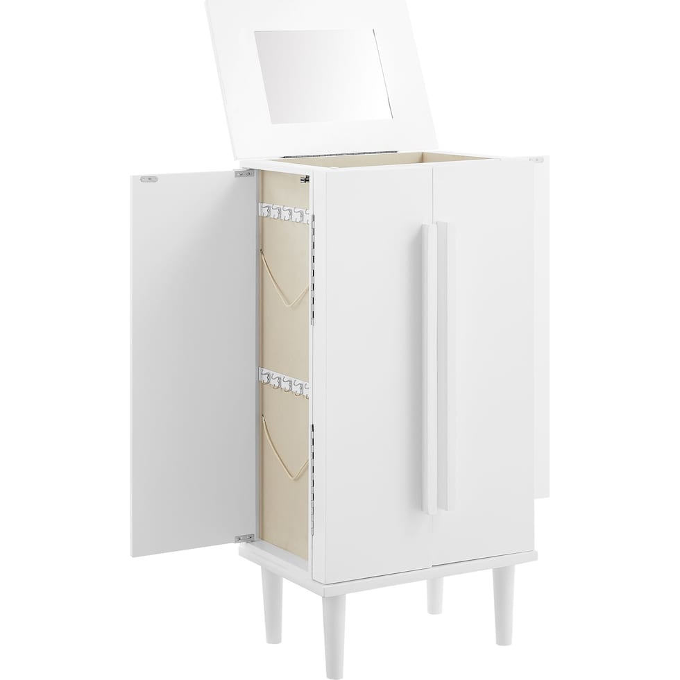 lorilynn white armoire   
