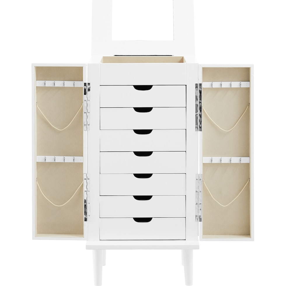 lorilynn white armoire   