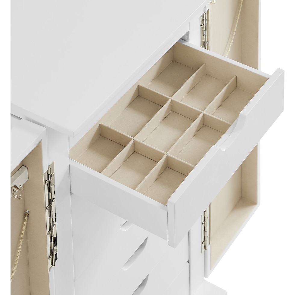 lorilynn white armoire   