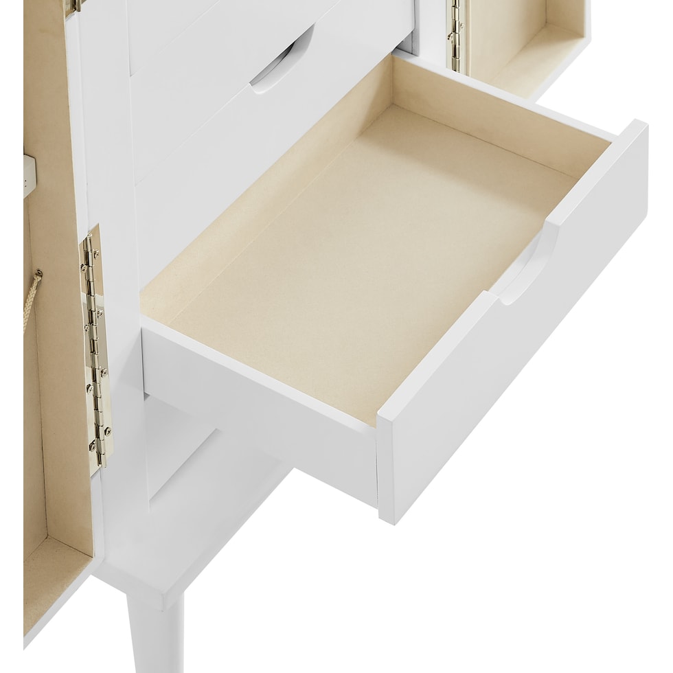 lorilynn white armoire   