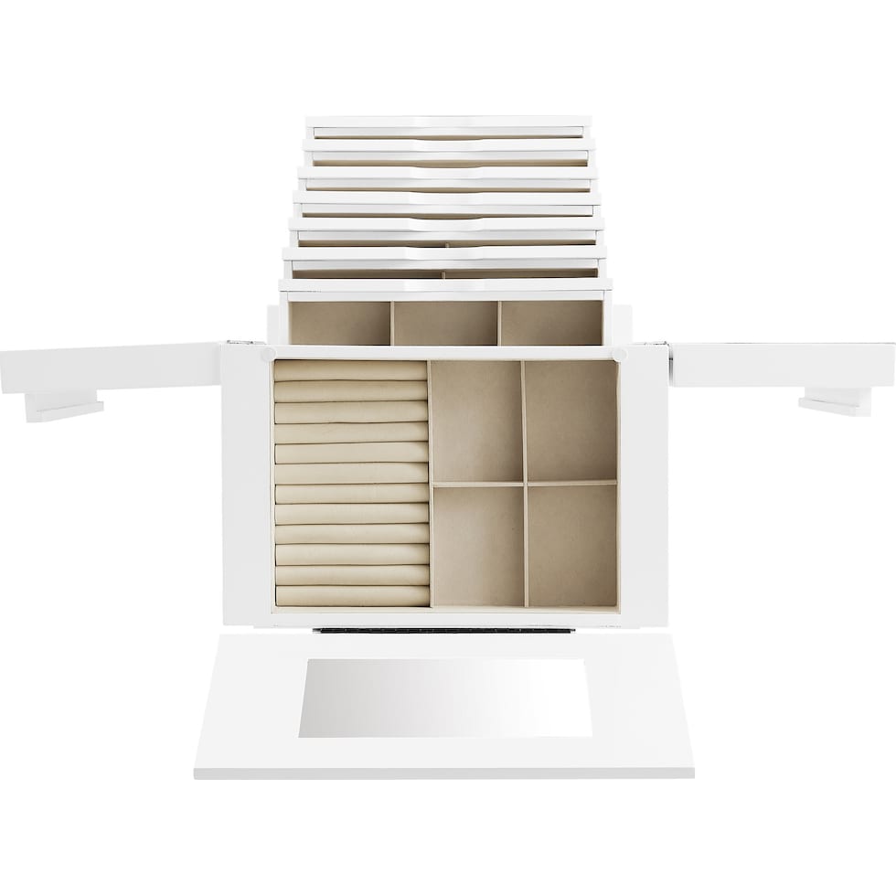 lorilynn white armoire   