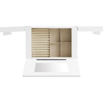 lorilynn white armoire   