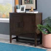 lorna dark brown cabinet   