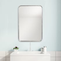 lottie silver mirror   