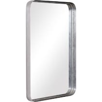 lottie silver mirror   