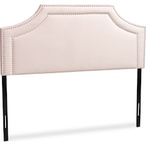 louie pink full headboard   