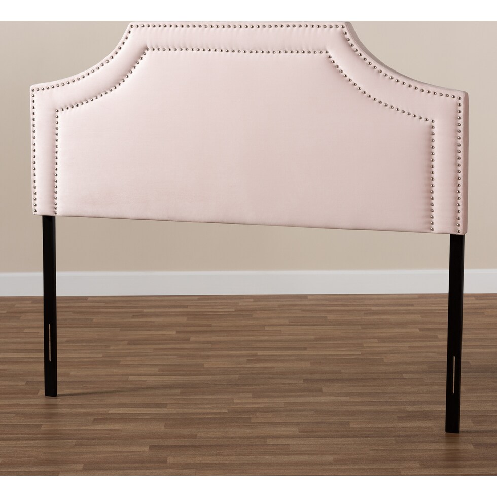 louie pink full headboard   