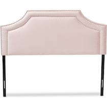 louie pink full headboard   