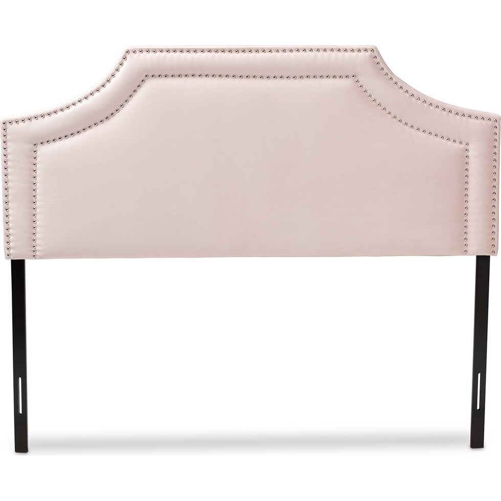 louie pink full headboard   
