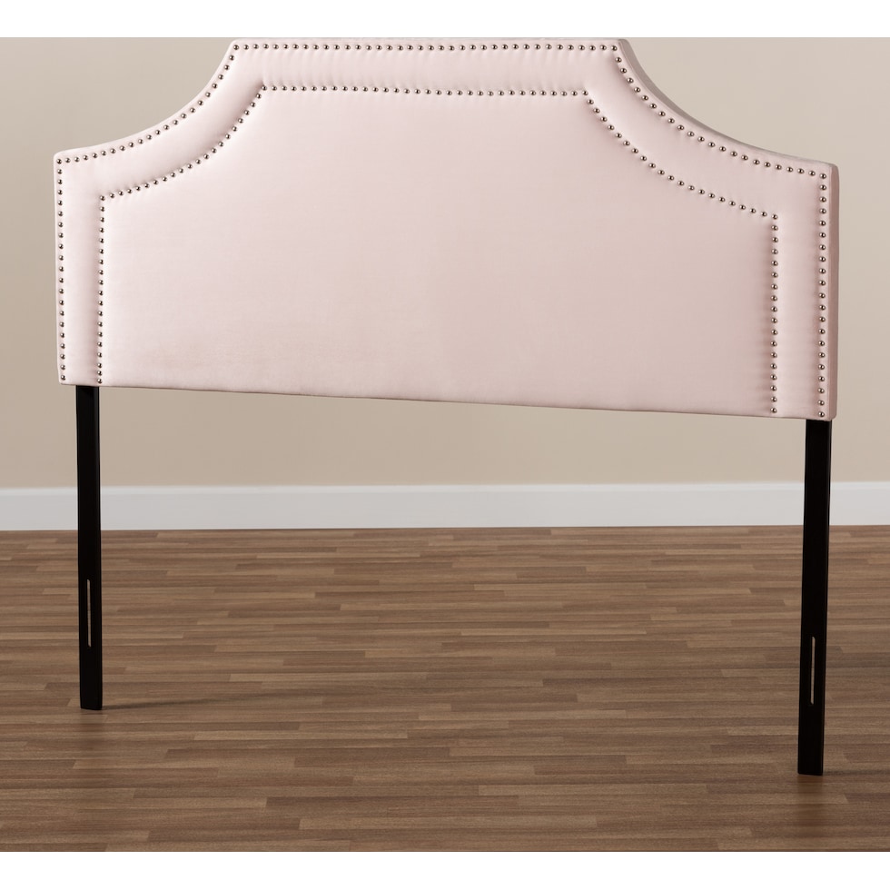 louie pink queen headboard   