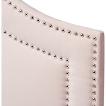 louie pink queen headboard   