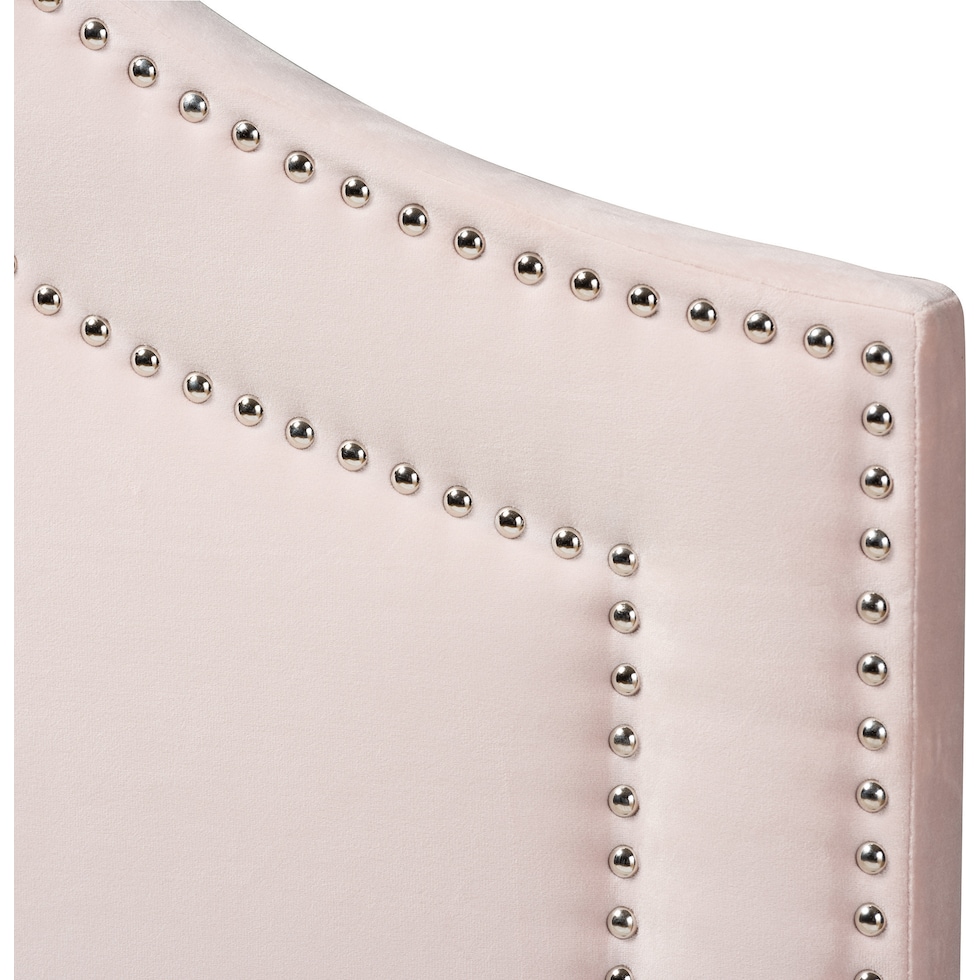 louie pink queen headboard   