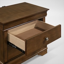 louis bedroom light brown  pc twin bedroom   