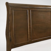 louis bedroom light brown  pc twin bedroom   