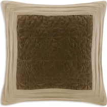 louise light brown full bedding set   