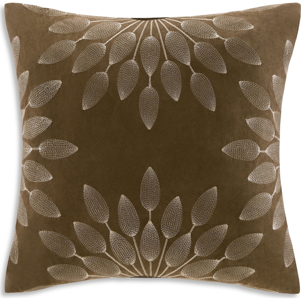 louise light brown full bedding set   