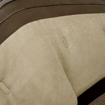 louise light brown full bedding set   