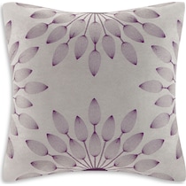 louise purple king bedding set   