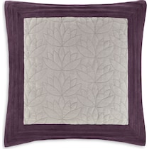 louise purple king bedding set   