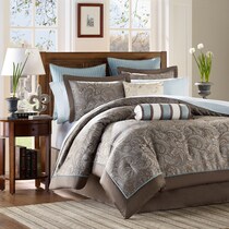 louisiana gray king bedding set   