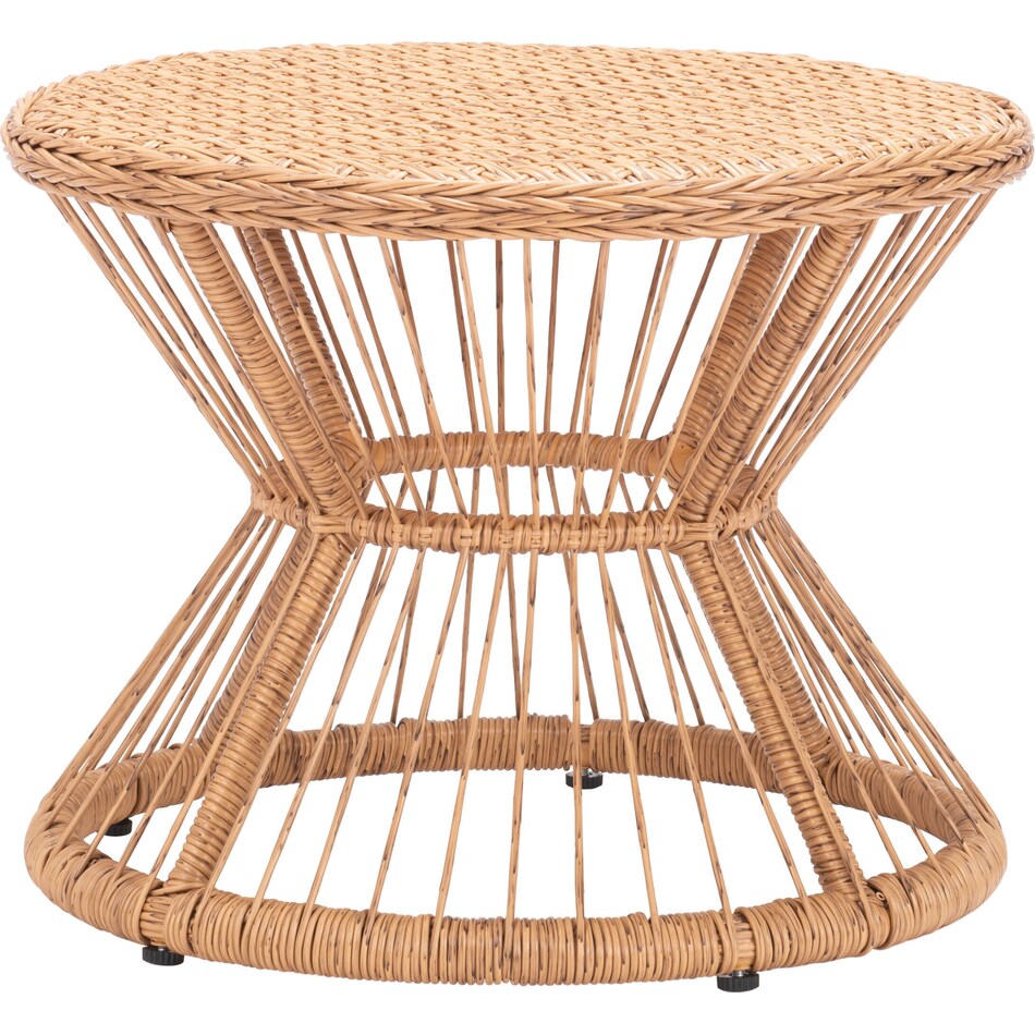 louisville light brown outdoor end table   