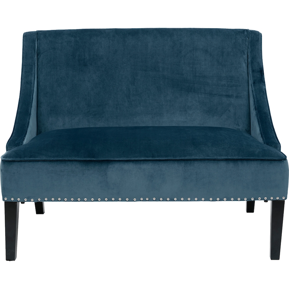 lovell blue settee   