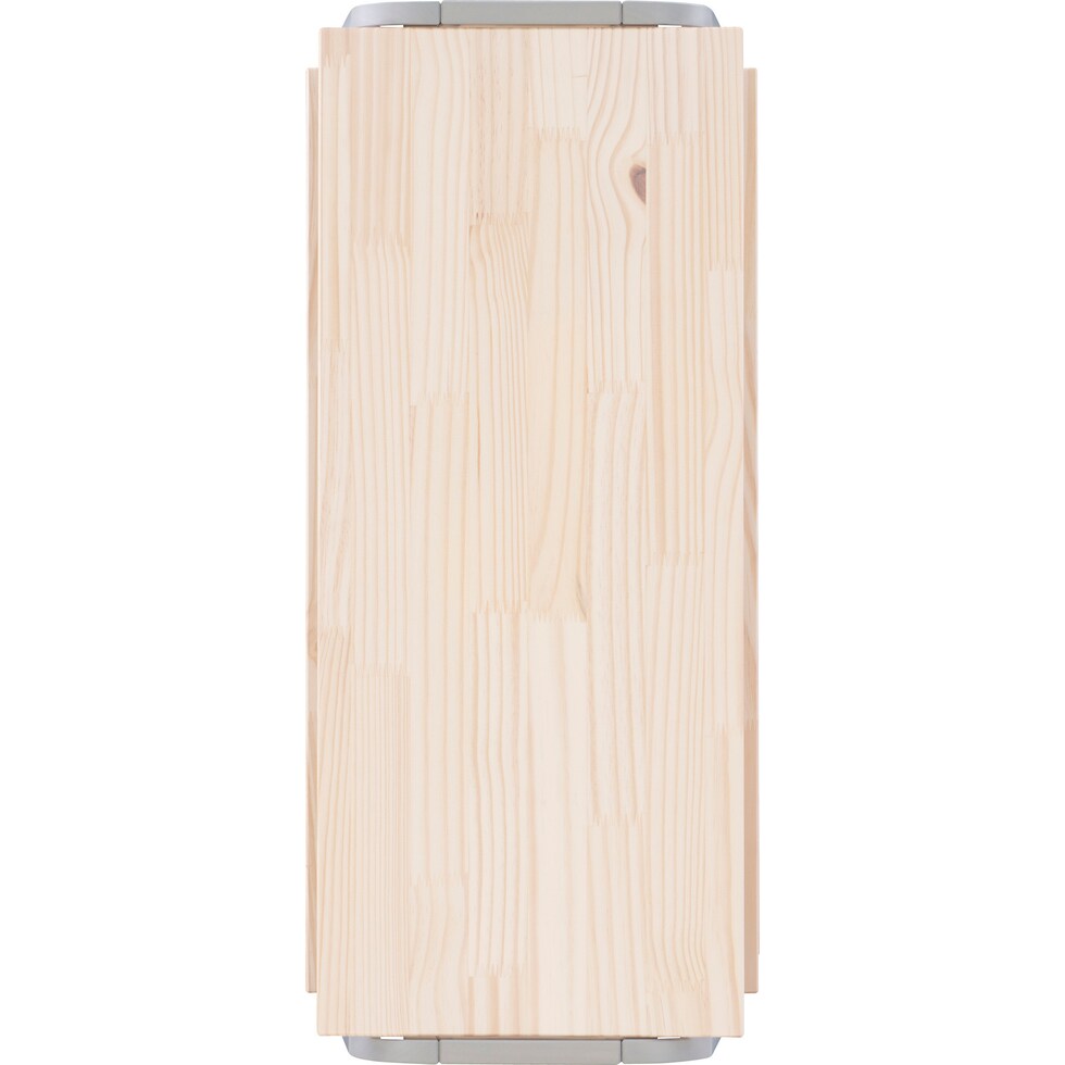 lowell natural gray bookcase   