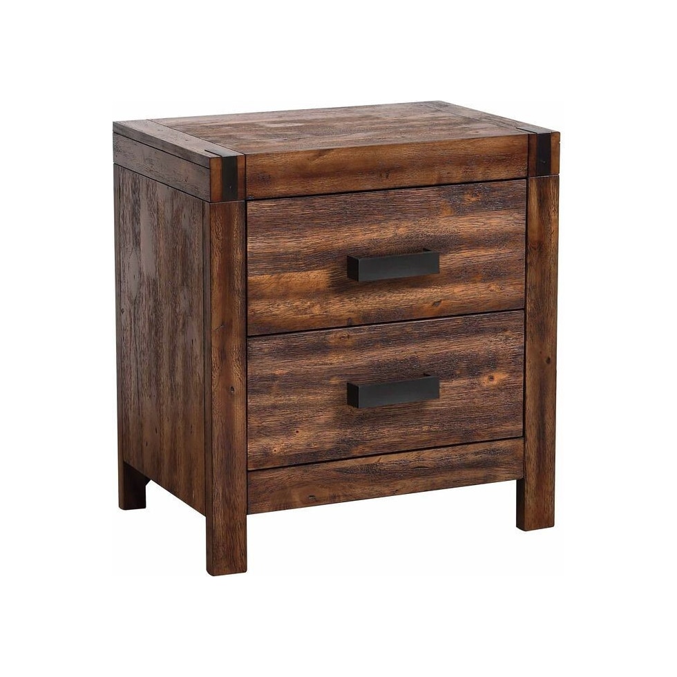 luan dark brown nightstand   