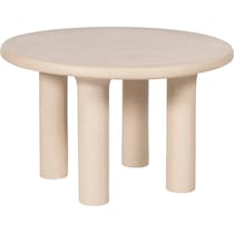 lubec white dining table   