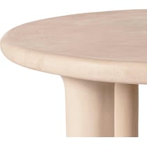 lubec white dining table   