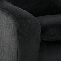 luca reclining blue recliner   