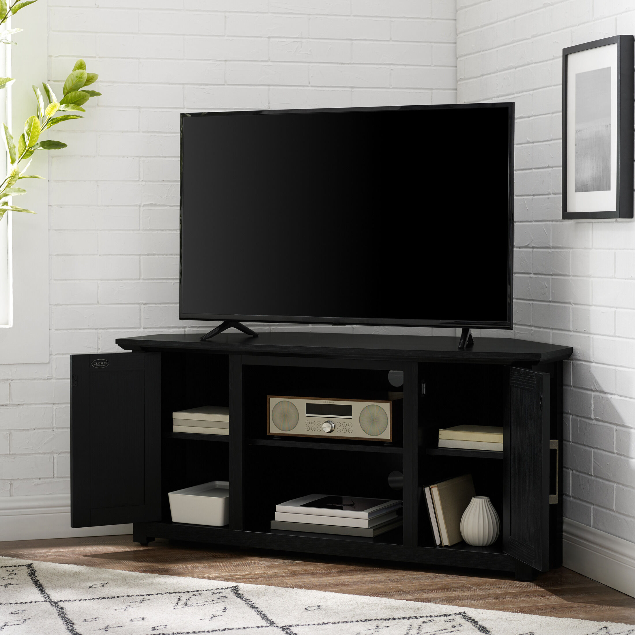 Lucas Corner TV Stand | Value City Furniture