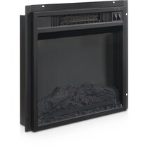 lucas dark brown fireplace tv stand   