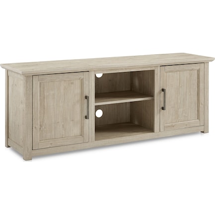 Lucas 58” TV Stand - Frosted Oak