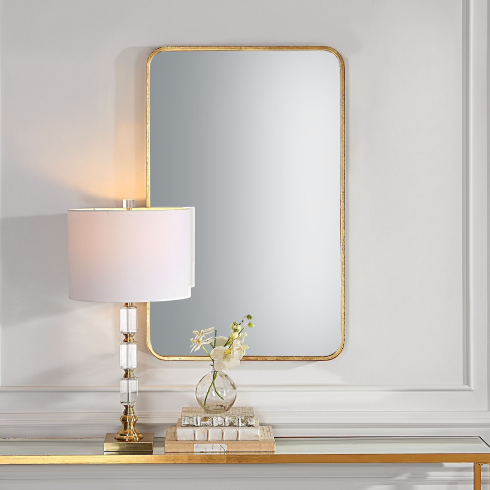 lucian gold mirror   