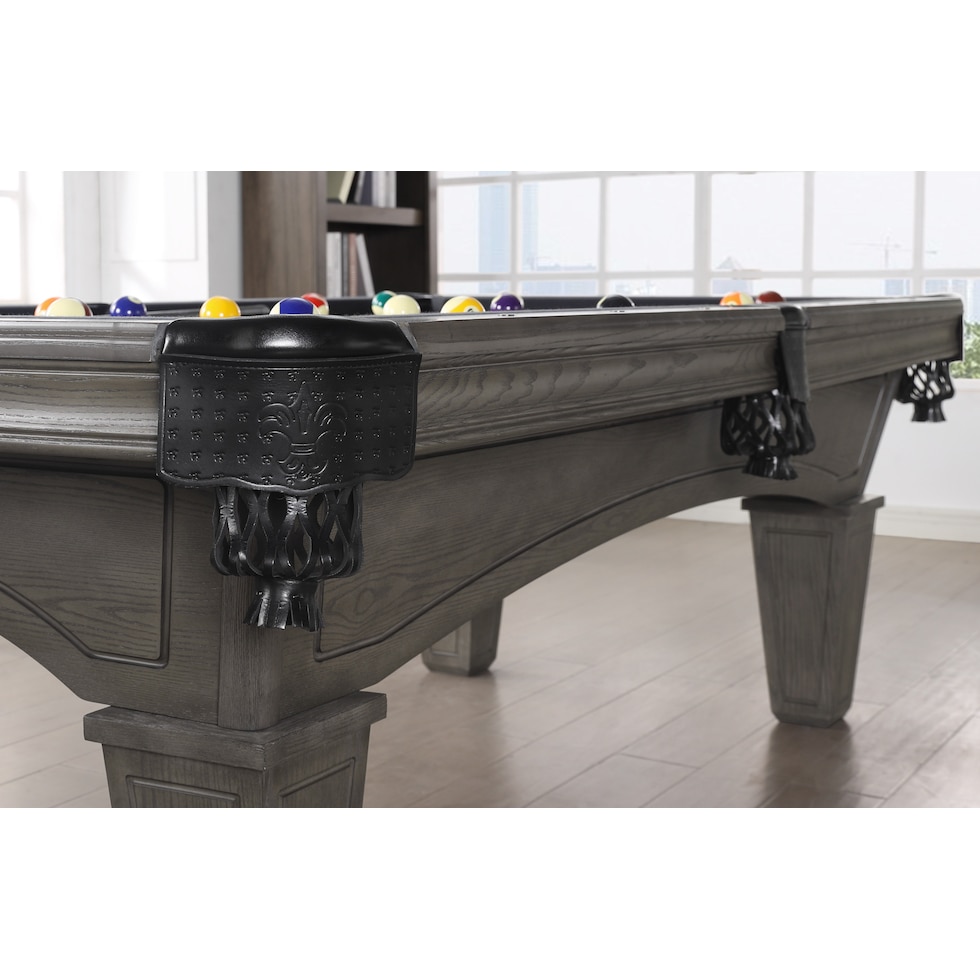 ludlow gray gaming table   