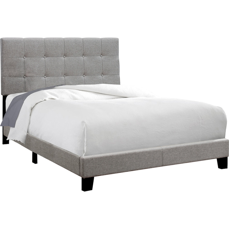 luella gray full bed   