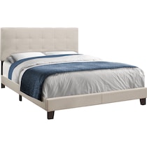 luella neutral queen bed   