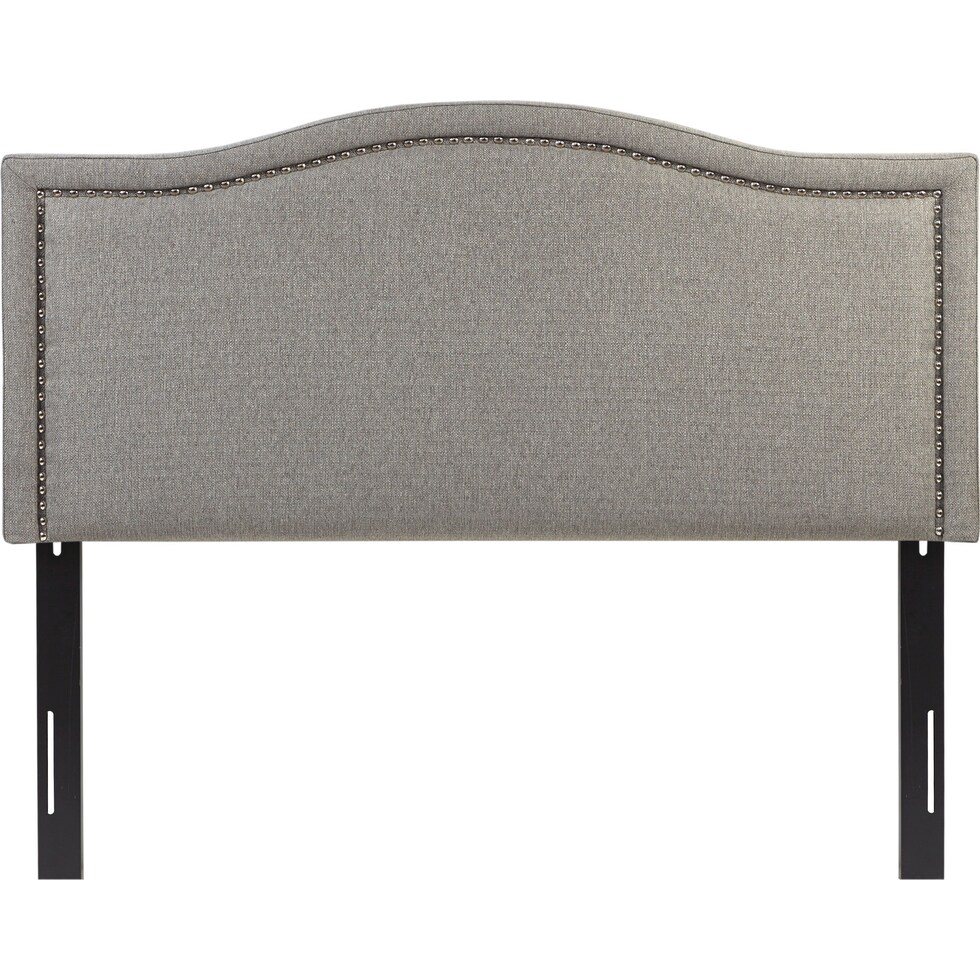 lupita gray queen headboard   