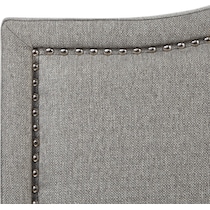 lupita gray queen headboard   