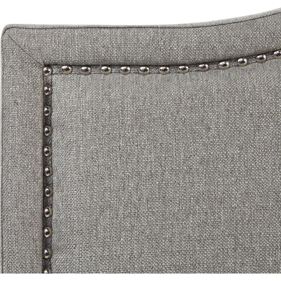 lupita gray queen headboard   