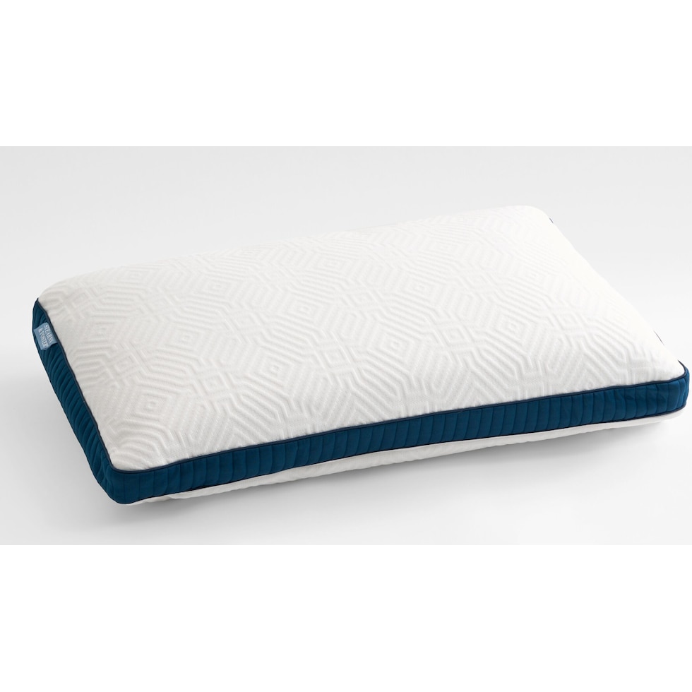 lux estate white bed pillow   