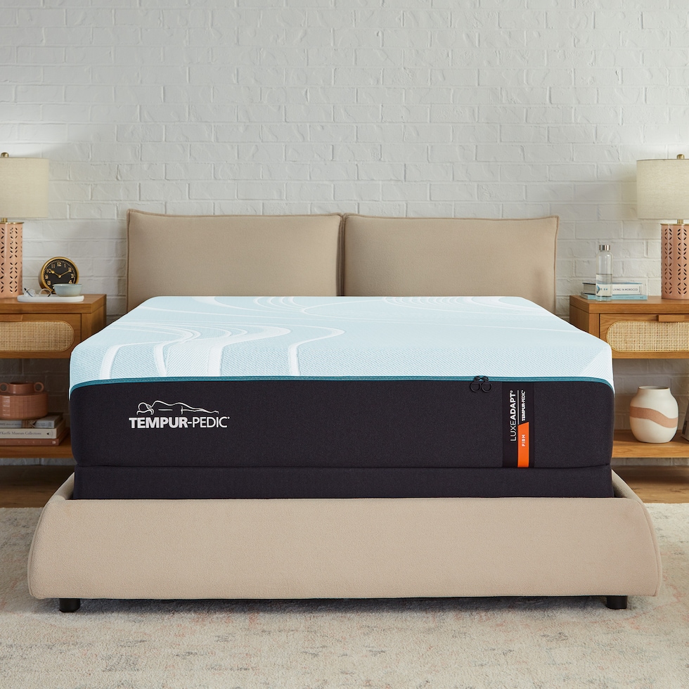 luxe adapt  white california king mattress   