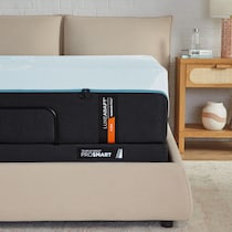 luxe adapt  white california king mattress   