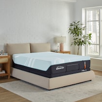 luxe adapt  white california king mattress   
